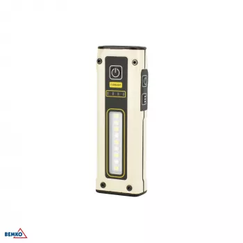 BEMKO C49-LTW07 monitoimi-LED-taskulamppu, 300 lumenia, 1000mAh, IP44
