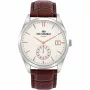 BEN SHERMAN miesten kello WB039T 43 mm ruskea nahkaranneke musta kellotaulu