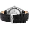 Ben Sherman miesten WB039BB analoginen kvartsikello 43 mm musta kellotaulu musta nahkaranneke