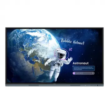 BenQ Board Master RM8605 86 tuuman 4K UHD interaktiivinen taulu IR-kosketuksella, Android, koulutus ja yritys, musta
