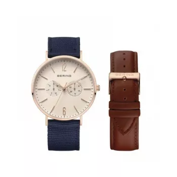 BERING MAN 14240-864 40mm sininen kellotaulu sininen Milanese-mesh-kello