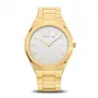 Bering miesten Classic kvartsikello 19641-730 45 mm sininen kellotaulu ruostumaton teräs mesh