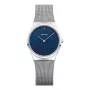 BERING naisten kello 12130-007 kvartsi analoginen 30 mm ruostumaton teräs mesh hopea