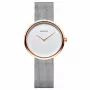 BERING naisten Classic kvartsikello 33 mm ruusukulta 14333-064