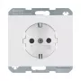 Berker 47357009 Schuko-pistorasia 16A polarinen valkoinen