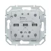 Berker 80142170 KNX kosketusanturimoduuli 2-kertainen integroidulla väyläsovittimella, polarvalkoinen kiiltävä