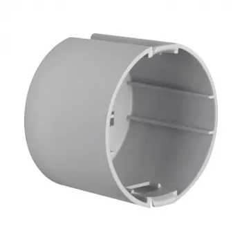 Berker B.Mobil uppoasennettava kojerasia, 49 mm halkaisija, harmaa, halogeeniton termoplasti