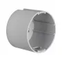 Berker B.Mobil uppoasennettava kojerasia, 49 mm halkaisija, harmaa, halogeeniton termoplasti