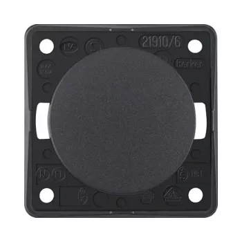 Berker B.Mobil keinupainike 1-napainen/vaihtokytkin 10A 250V AC antrasiitti