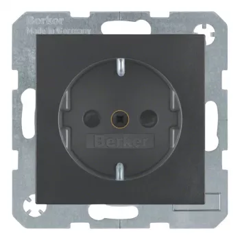 Berker S.1 Schuko-pistorasia antrasiitti, tyyppi F 16A 250V