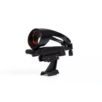 BETA Celestron StarPointer PRO kaukoputken etsin - punapiste-etsin, 1-kertainen suurennus, 5 MOA tähtäin, 10 kirkkausastetta, lohenpyrstökiinnitys, musta