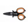 BETA sähköasentajan sakset 1128BAX - 145 mm ruostumaton teräs, kuorintaura, oranssi/musta