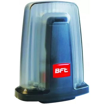 BFT RADIUS LED BT A R1 W 24V vilkkuvalo antennilla, valkoinen diffuuseri