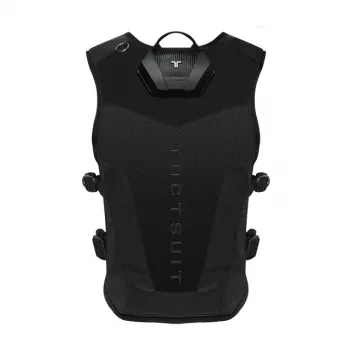 bHaptics TactSuit Air Onyx haptinen liivi 40 värinämoottorilla, Bluetooth, USB-C, hengittävä mesh, musta