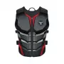bHaptics TactSuit Air Onyx haptinen liivi 40 värinämoottorilla, Bluetooth, USB-C, hengittävä mesh, musta