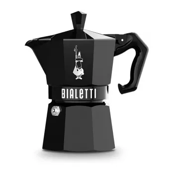 Bialetti MOKA EXCLUSIVE 3TZ musta (9065) liesiespressokeitin