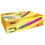 BIC Brite Liner Grip yliviivain, kiilakärki, roosa, 1,7–5,1 mm viivanleveys, 1 kpl