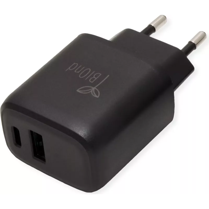 BIOND PD 20W laturi kaksiporttinen USB-C (BIO-CMC-20W)