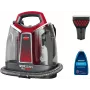 BISSELL SpotClean ProHeat 36988 kannettava tahranpoistaja, titaani & punainen