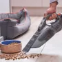 BLACK+DECKER BCHV001C1 Powerconnect 12V auto-käsipölynimuri, 0,56L pussiton, musta/harmaa/oranssi