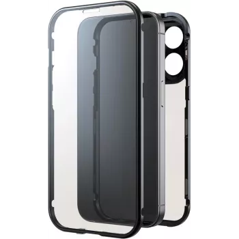 Black Rock Cover 360° lasi Apple iPhone 16 Pro, musta 00228092