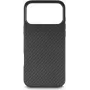 Black Rock Robust Carbon -kotelo Apple iPhone 17 Pro -puhelimelle, musta 00080396