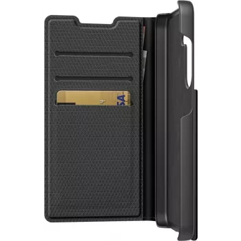 Black Rock The Classic Folio -kotelo Samsung Galaxy S10e -puhelimeen, musta 00226135