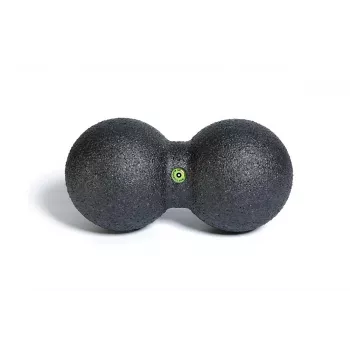 Blackroll DuoBall 8 cm faskia-hierontapallo - musta
