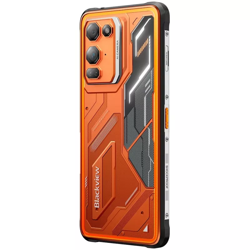Blackview Fort 200 älypuhelin, 6GB/256GB, oranssi