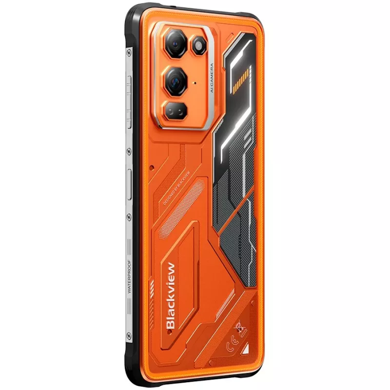 Blackview Fort 200 älypuhelin, 6GB/256GB, oranssi