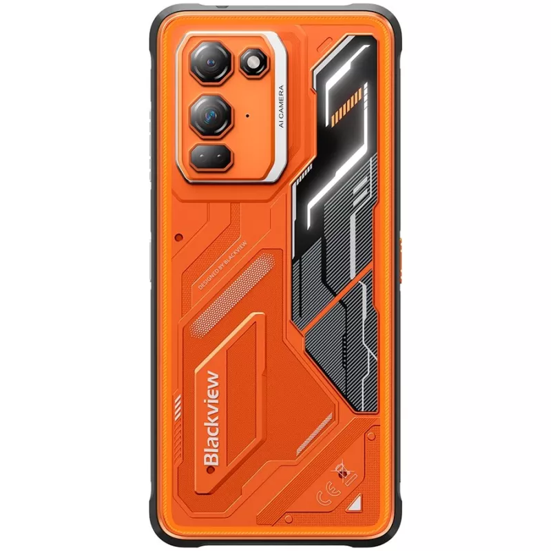 Blackview Fort 200 älypuhelin, 6GB/256GB, oranssi