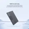 Blackview K1 Bluetooth-näppäimistö langaton ultralaiha 10 inch – 280mAh akku, Bluetooth 3.0, yhteensopiva Windows / Android / iOS kanssa, musta harmaa