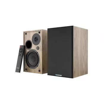 Blaupunkt BS40OK 2-tie passiivinen hyllykaiutin, 40W RMS, 4 Ohm, ruskea (pari)