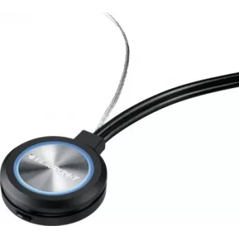 Blaupunkt FunLine Discs aktiivinen ikkuna-antenni autoradiolle AM/FM-vastaanottoon, DIN-pistoke, 2,9 m kaapeli, musta