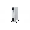 Blaupunkt HOR401 2000 W öljypatterilämmitin, valkoinen, 3 lämpötehoa, säädettävä termostaatti, ylikuumenemissuoja, kaatumissuoja, 9 ripaelementtiä, hiljainen toiminta, tiloihin jopa 25 m²
