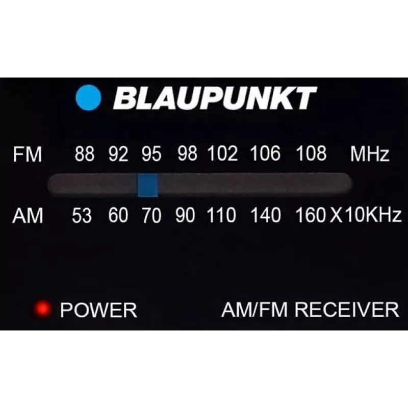 Blaupunkt PR4WH kannettava AM/FM-radio harmaa