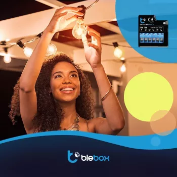 BLEBOX DimmerBox WiFi -älyhimmenninmoduuli 230V 250W himmennettäville valonlähteille