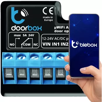 BLEBOX DoorBox - portin ja oven ohjain