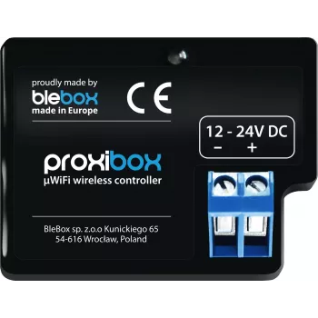 BleBox läheisyysanturi ProxiBox WiFi:llä
