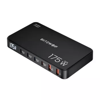 Blitzwolf BW-S30 6-in-1 latausasema 4xUSB-C + 2xUSB 175W