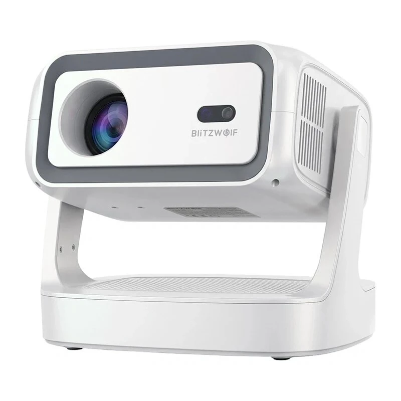 BlitzWolf BW-V12 Full HD (1080p) älyprojektori, Google TV, Wi-Fi 6, Bluetooth 5.2, tekoälyautomaattitarkennus