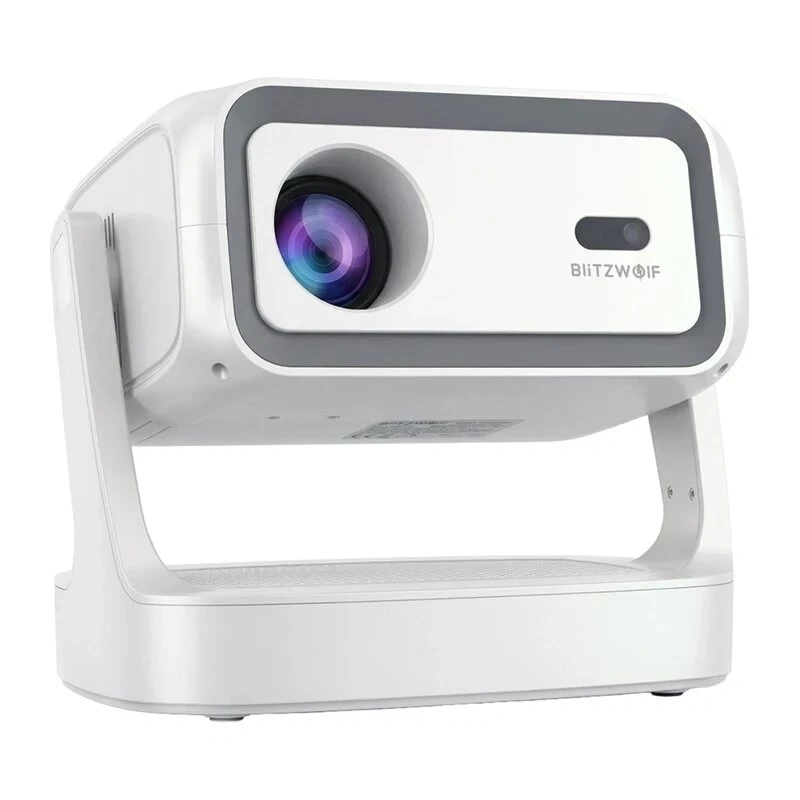 BlitzWolf BW-V12 Full HD (1080p) älyprojektori, Google TV, Wi-Fi 6, Bluetooth 5.2, tekoälyautomaattitarkennus