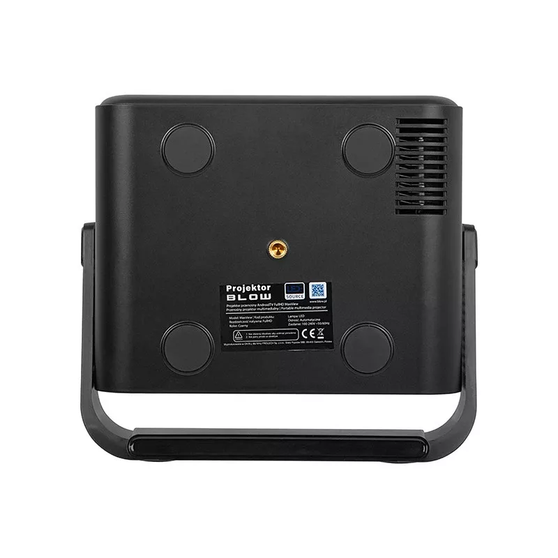 BLOW AndroidTV FullHD MaxView kannettava projektori musta