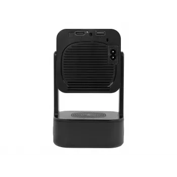 BLOW kannettava projektori Android TV HD Cinema Sound mustalla laukulla