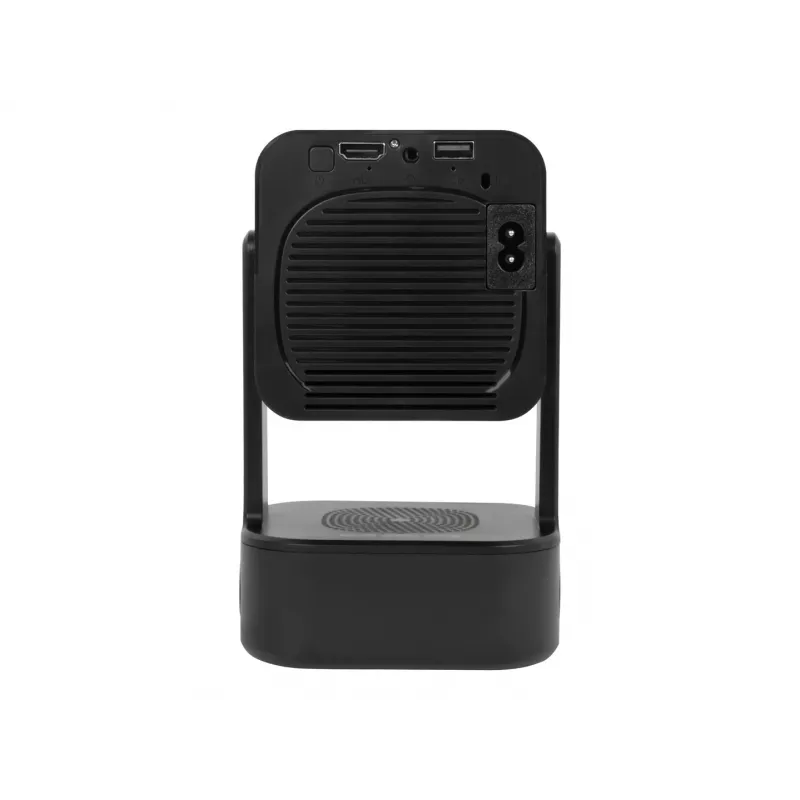BLOW kannettava projektori Android TV HD Cinema Sound mustalla laukulla