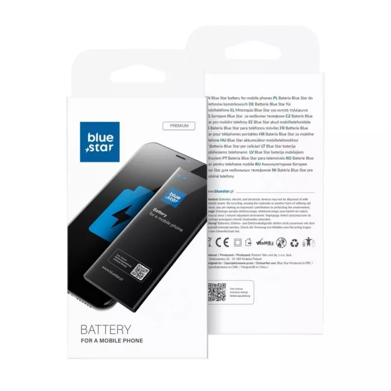 Blue Star Premium-akku Huawei P30 Lite / Mate 10 Lite -puhelimille 3900 mAh Li-Polymer