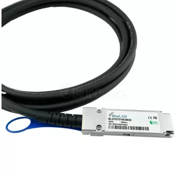 BlueLAN BL070701W1M30 QSFP56 Direct Attach -kaapeli, 200GBASE-CR4, 30AWG, 1 metri, yhteensopiva NVIDIA 980-9I65T-00J003 kanssa