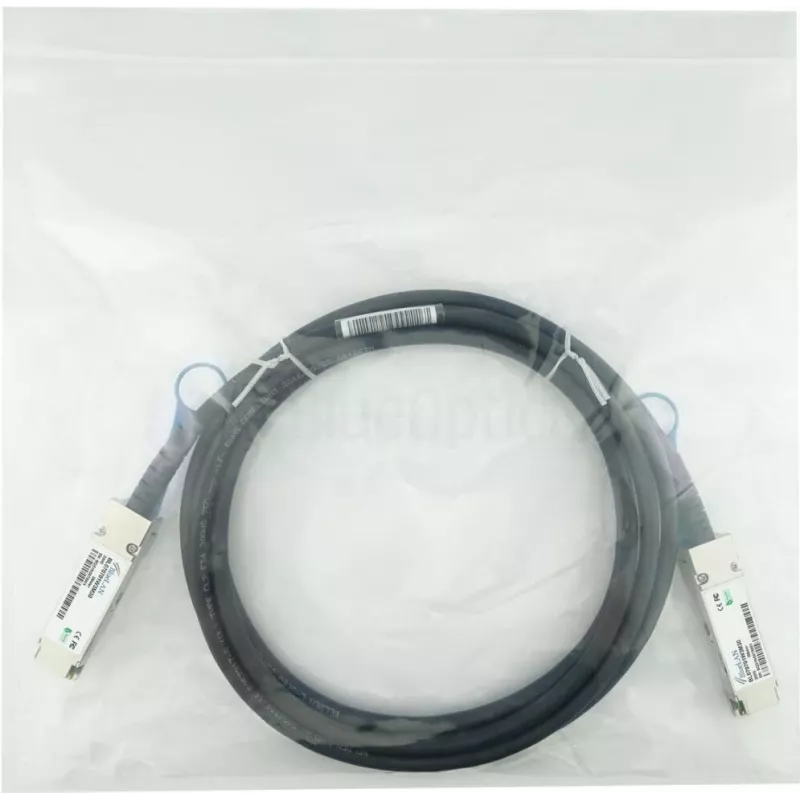 BLUELAN BlueOptics BL070701W3M30-BL InfiniBand HDR QSFP56 DAC -kaapeli 3m oranssi
