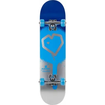 Blueprint Complete Skateboard 7.25 musta-keltainen