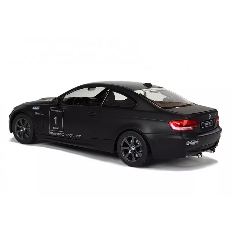 BMW M3 kauko-ohjattava urheiluauto RC Rastar musta 1:14